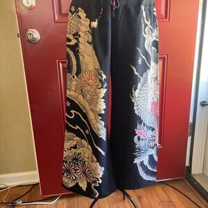 Lucky Brand Indochine Wide Leg Lounge Pants | Sz L